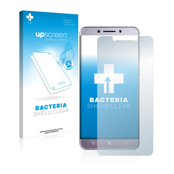 upscreen Bacteria Shield Clear Premium Antibacterial Screen Protector for LeEco Le S3