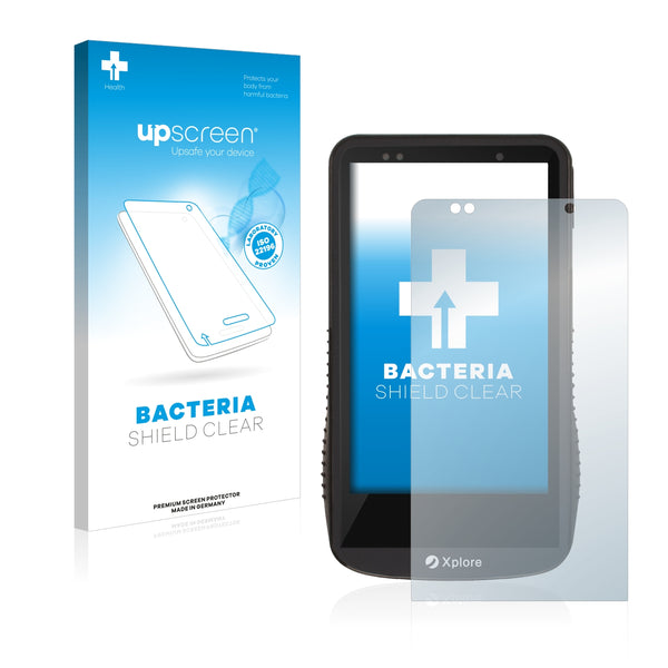 upscreen Bacteria Shield Clear Premium Antibacterial Screen Protector for Xplore DT4100