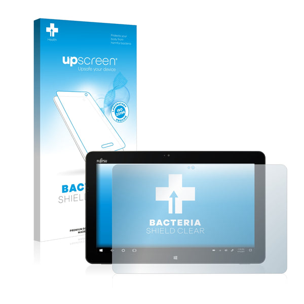 upscreen Bacteria Shield Clear Premium Antibacterial Screen Protector for Fujitsu Stylistic R727