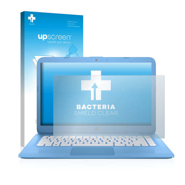 upscreen Bacteria Shield Clear Premium Antibacterial Screen Protector for HP Stream 14-ax030ng