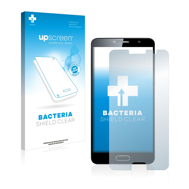 upscreen Bacteria Shield Clear Premium Antibacterial Screen Protector for Alcatel Flash Plus 2