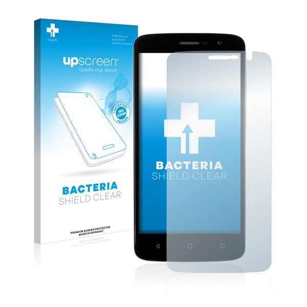 upscreen Bacteria Shield Clear Premium Antibacterial Screen Protector for ZTE Blade Spark