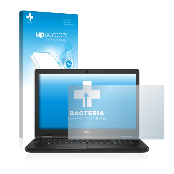 upscreen Bacteria Shield Clear Premium Antibacterial Screen Protector for Dell Latitude 5590
