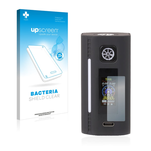 upscreen Bacteria Shield Clear Premium Antibacterial Screen Protector for Asmodus Lustro