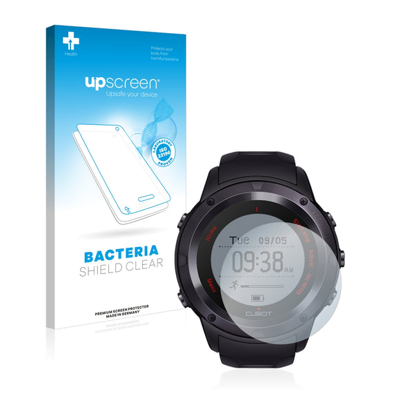 upscreen Bacteria Shield Clear Premium Antibacterial Screen Protector for Cubot F1