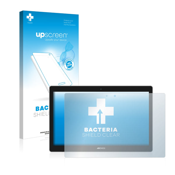 upscreen Bacteria Shield Clear Premium Antibacterial Screen Protector for Archos 156 Oxygen