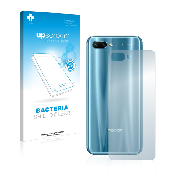 upscreen Bacteria Shield Clear Premium Antibacterial Screen Protector for Honor 10 (Back)