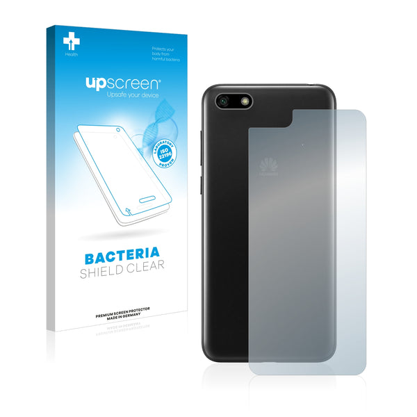 upscreen Bacteria Shield Clear Premium Antibacterial Screen Protector for Huawei Y5 2018 (Back)