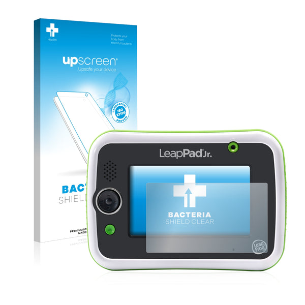 upscreen Bacteria Shield Clear Premium Antibacterial Screen Protector for LeapFrog LeapPad Jr.