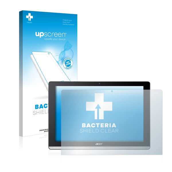upscreen Bacteria Shield Clear Premium Antibacterial Screen Protector for Acer Iconia One 10 B3-A50