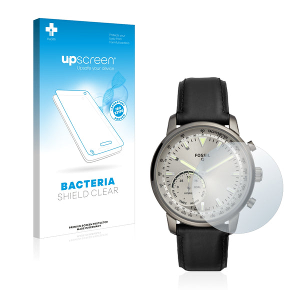 upscreen Bacteria Shield Clear Premium Antibacterial Screen Protector for Fossil Q Goodwin