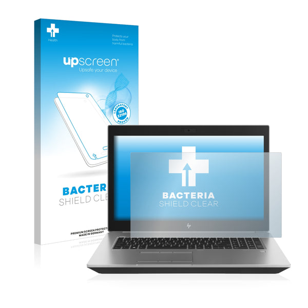 upscreen Bacteria Shield Clear Premium Antibacterial Screen Protector for HP ZBook 17 G5
