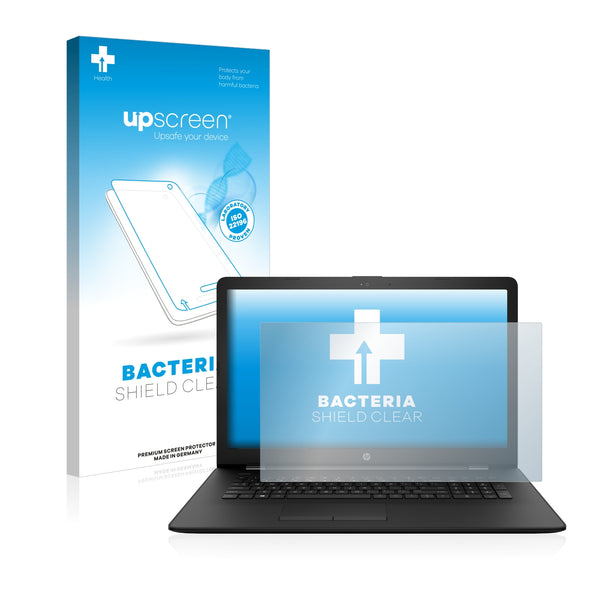 upscreen Bacteria Shield Clear Premium Antibacterial Screen Protector for HP Notebook 17-bs547ng