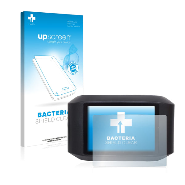 upscreen Bacteria Shield Clear Premium Antibacterial Screen Protector for Luna 750C Display