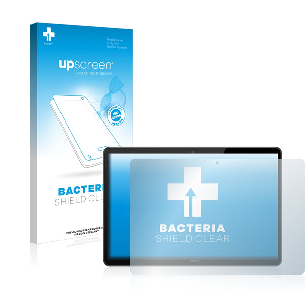 upscreen Bacteria Shield Clear Premium Antibacterial Screen Protector for Huawei MediaPad T5 10