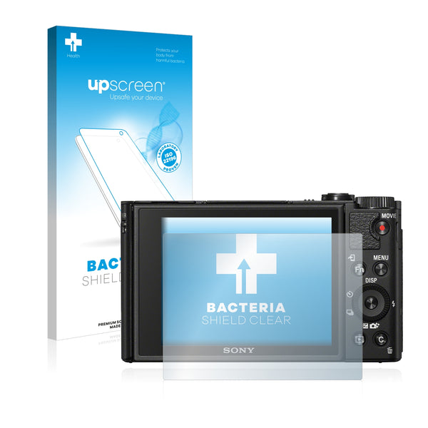 upscreen Bacteria Shield Clear Premium Antibacterial Screen Protector for Sony Cyber-Shot DSC-HX99