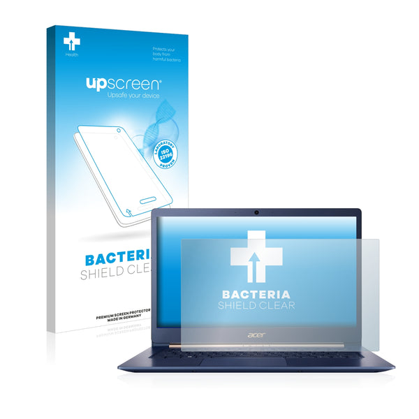 upscreen Bacteria Shield Clear Premium Antibacterial Screen Protector for Acer Swift 5 14 2018
