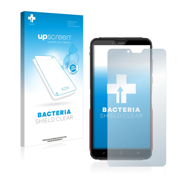 upscreen Bacteria Shield Clear Premium Antibacterial Screen Protector for Elephone Soldier