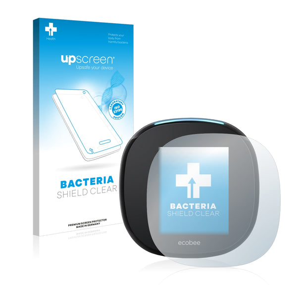 upscreen Bacteria Shield Clear Premium Antibacterial Screen Protector for Ecobee ecobee 4
