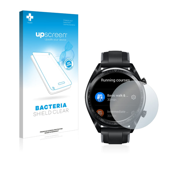 upscreen Bacteria Shield Clear Premium Antibacterial Screen Protector for Huawei Watch GT (46 mm)