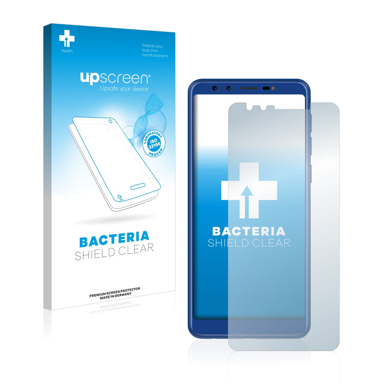 upscreen Bacteria Shield Clear Premium Antibacterial Screen Protector for Lenovo K9