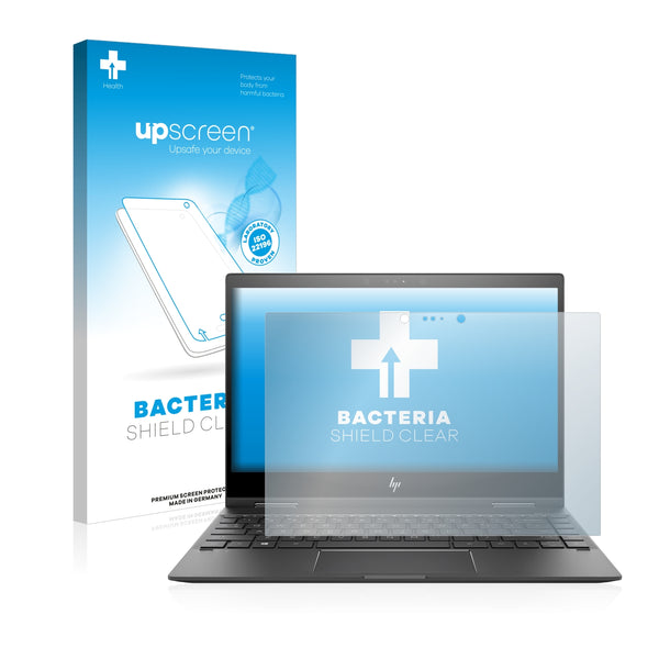 upscreen Bacteria Shield Clear Premium Antibacterial Screen Protector for HP Envy x360 13-ag0700ng