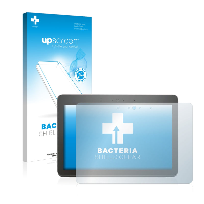 upscreen Bacteria Shield Clear Premium Antibacterial Screen Protector for Amazon Echo Show 2018 (2nd generation)