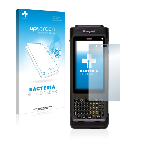 upscreen Bacteria Shield Clear Premium Antibacterial Screen Protector for Honeywell Dolphin CN80 EX20