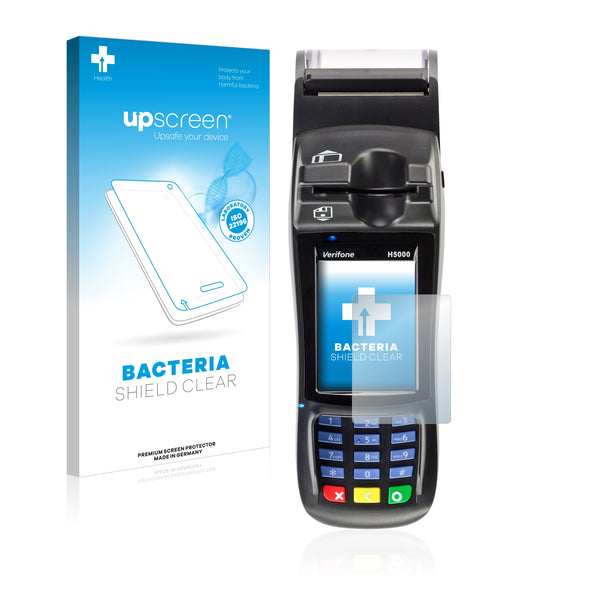 upscreen Bacteria Shield Clear Premium Antibacterial Screen Protector for Ingenico H5000