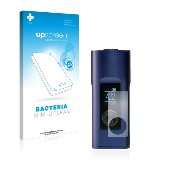 upscreen Bacteria Shield Clear Premium Antibacterial Screen Protector for Arizer Solo 2