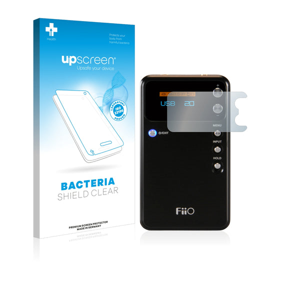 upscreen Bacteria Shield Clear Premium Antibacterial Screen Protector for FiiO Alpen E17