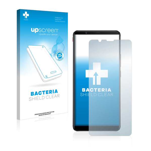 upscreen Bacteria Shield Clear Premium Antibacterial Screen Protector for ZTE Nubia Red Magic Mars