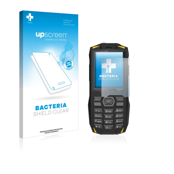 upscreen Bacteria Shield Clear Premium Antibacterial Screen Protector for Blackview BV1000