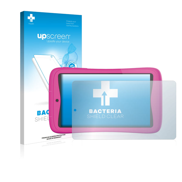 upscreen Bacteria Shield Clear Premium Antibacterial Screen Protector for Kurio Connect 7