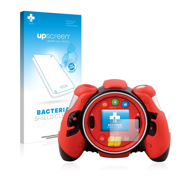 upscreen Bacteria Shield Clear Premium Antibacterial Screen Protector for Vtech Kidizoom Cars 3