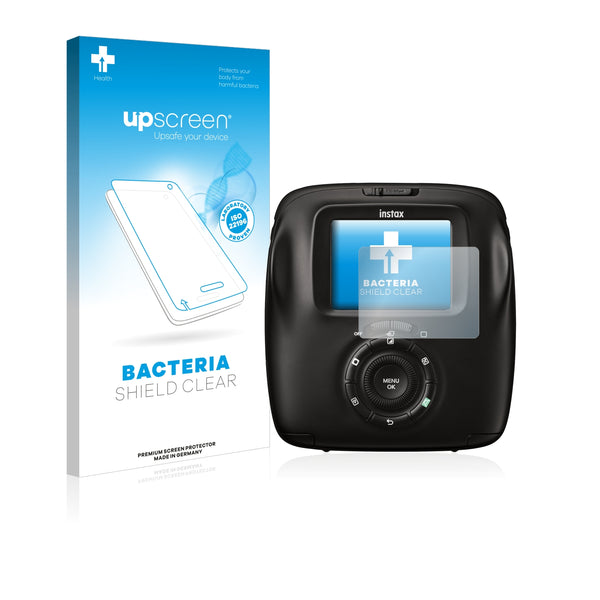 upscreen Bacteria Shield Clear Premium Antibacterial Screen Protector for FujiFilm Instax Square SQ20