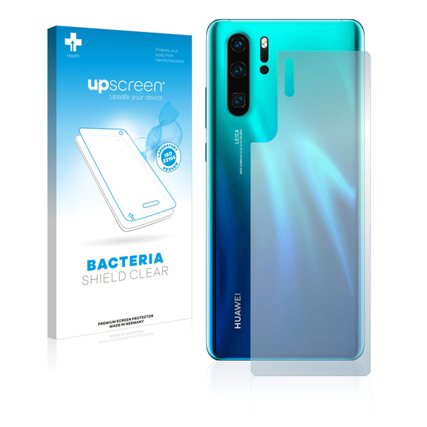 upscreen Bacteria Shield Clear Premium Antibacterial Screen Protector for Huawei P30 Pro (Back)