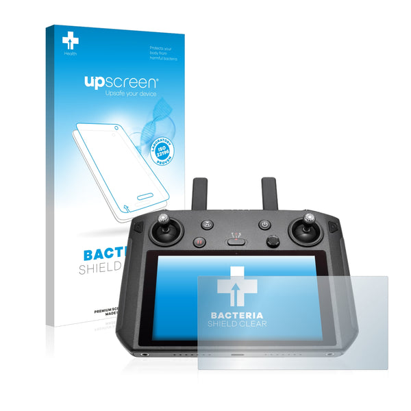 upscreen Bacteria Shield Clear Premium Antibacterial Screen Protector for DJI Smart Controller