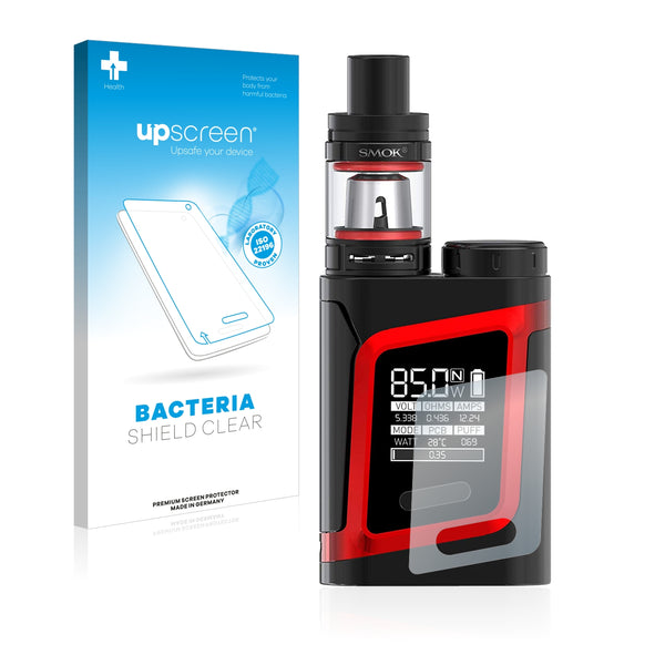 upscreen Bacteria Shield Clear Premium Antibacterial Screen Protector for Smok RHA 85