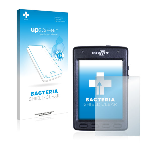 upscreen Bacteria Shield Clear Premium Antibacterial Screen Protector for Naviter Hyper