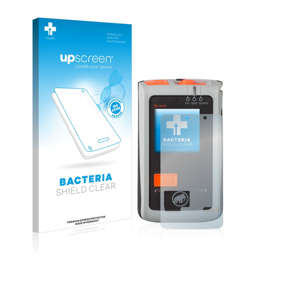 upscreen Bacteria Shield Clear Premium Antibacterial Screen Protector for Mammut Barryvox