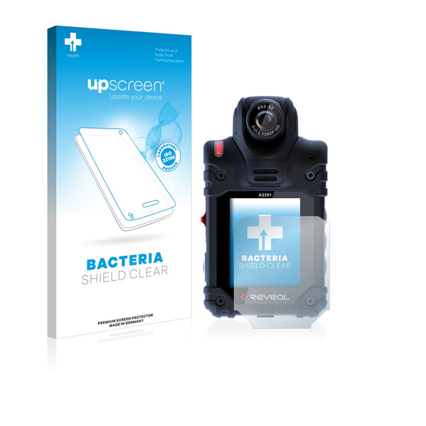 upscreen Bacteria Shield Clear Premium Antibacterial Screen Protector for Reveal RS2-X2