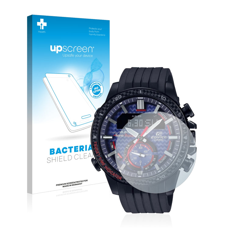 upscreen Bacteria Shield Clear Premium Antibacterial Screen Protector for Casio ECB-800