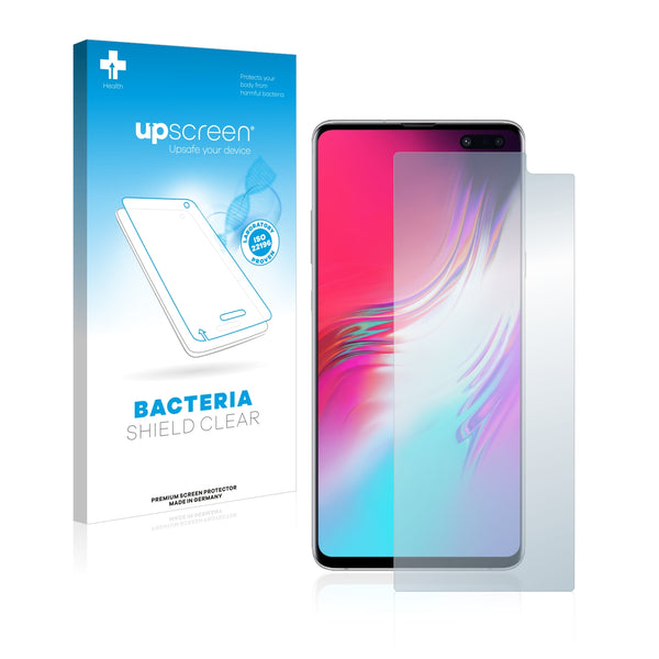 upscreen Bacteria Shield Clear Premium Antibacterial Screen Protector for Samsung Galaxy S10 5G