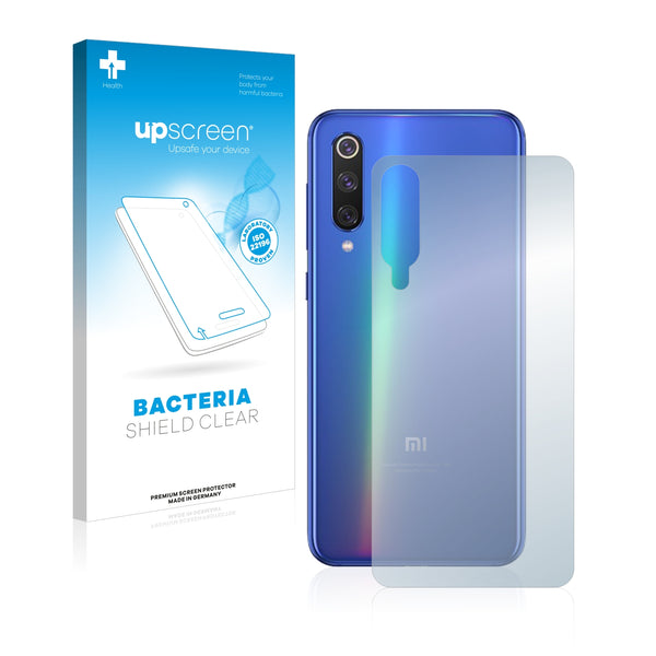 upscreen Bacteria Shield Clear Premium Antibacterial Screen Protector for Xiaomi Mi 9 SE (Back)