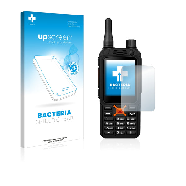 upscreen Bacteria Shield Clear Premium Antibacterial Screen Protector for Anytone F22 Plus