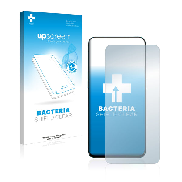 upscreen Bacteria Shield Clear Premium Antibacterial Screen Protector for Oppo Reno 10x
