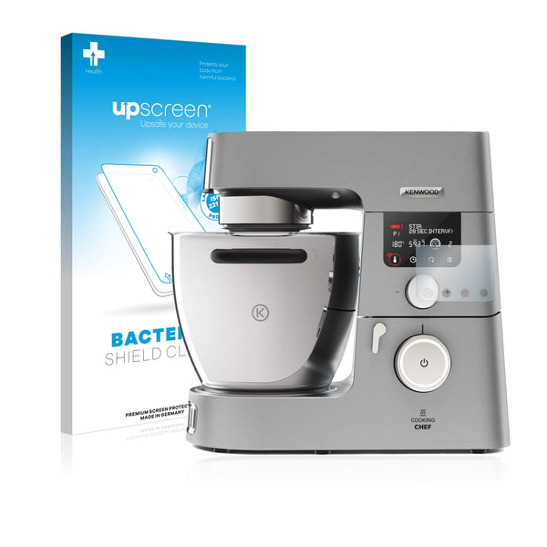 upscreen Bacteria Shield Clear Premium Antibacterial Screen Protector for Kenwood Cooking Chef Gourmet KCC9040s