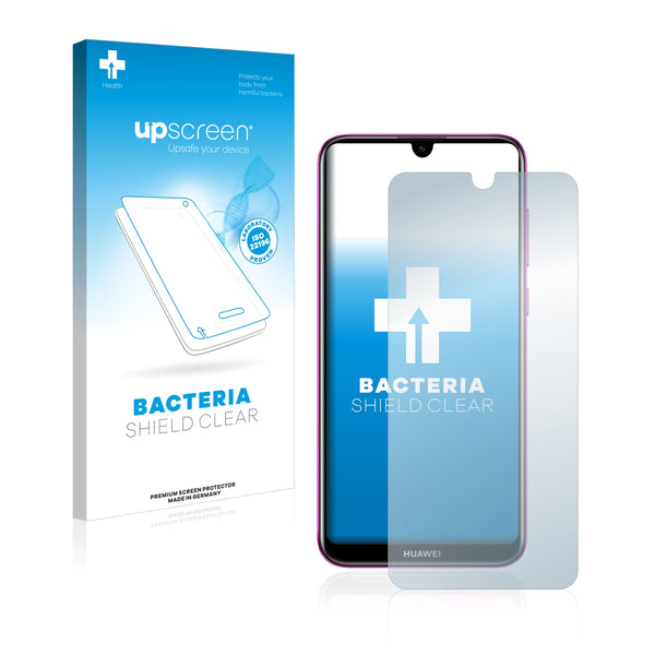 upscreen Bacteria Shield Clear Premium Antibacterial Screen Protector for Huawei Enjoy 9e