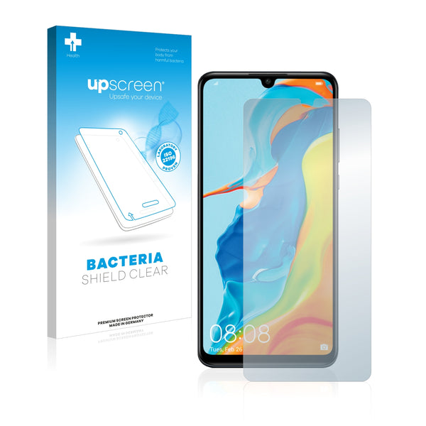 upscreen Bacteria Shield Clear Premium Antibacterial Screen Protector for Huawei P30 lite